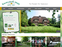 Tablet Screenshot of bauernhof-hopp.de